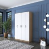 Wardrobe BA116 - 2247 Walnut
White