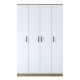 Wardrobe BA116 - 2247 Walnut
White
