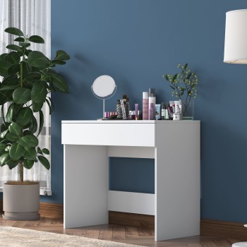 Τουαλέτα Κρεβατοκάμαρας - Table Bj104 - Χρώμα Λευκό 