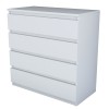 Dresser BE102 - 2431 White