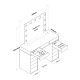 Τουαλέτα Κρεβατοκάμαρας - Table BJ119 - 2895 - Χρώμα Λευκό Τουαλέτα Κρεβατοκάμαρας - Table BJ119 - 2895 - Χρώμα Λευκό