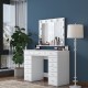 Τουαλέτα Κρεβατοκάμαρας - Table BJ119 - 2895 - Χρώμα Λευκό Τουαλέτα Κρεβατοκάμαρας - Table BJ119 - 2895 - Χρώμα Λευκό