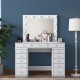 Τουαλέτα Κρεβατοκάμαρας - Table BJ119 - 2895 - Χρώμα Λευκό Τουαλέτα Κρεβατοκάμαρας - Table BJ119 - 2895 - Χρώμα Λευκό