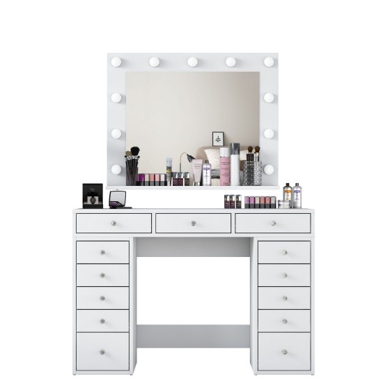 Τουαλέτα Κρεβατοκάμαρας - Table BJ119 - 2895 - Χρώμα Λευκό Τουαλέτα Κρεβατοκάμαρας - Table BJ119 - 2895 - Χρώμα Λευκό