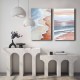 Decorative Canvas Painting (2 Pieces) 2P4570GSC-018 Multicolor