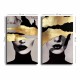 Decorative Canvas Painting (2 Pieces) 2P4570GSC-019 Multicolor Decorative Canvas Painting (2 Pieces) 2P4570GSC-019 Multicolor