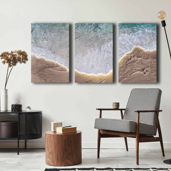 Decorative Canvas Painting (3 Pieces) 3P4570GSC-003 Multicolor