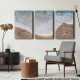 Decorative Canvas Painting (3 Pieces) 3P4570GSC-003 Multicolor