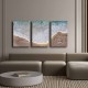 Decorative Canvas Painting (3 Pieces) 3P4570GSC-003 Multicolor