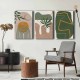 Decorative Canvas Painting (3 Pieces) 3P4570GSC-005 Multicolor
