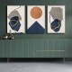 Decorative Canvas Painting (3 Pieces) 3P4570GSC-008 Multicolor Decorative Canvas Painting (3 Pieces) 3P4570GSC-008 Multicolor