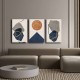Decorative Canvas Painting (3 Pieces) 3P4570GSC-008 Multicolor Decorative Canvas Painting (3 Pieces) 3P4570GSC-008 Multicolor
