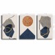 Decorative Canvas Painting (3 Pieces) 3P4570GSC-008 Multicolor Decorative Canvas Painting (3 Pieces) 3P4570GSC-008 Multicolor