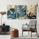 Decorative Canvas Painting (3 Pieces) 3P4570GSC-014 Multicolor Decorative Canvas Painting (3 Pieces) 3P4570GSC-014 Multicolor