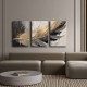Decorative Canvas Painting (3 Pieces) 3P4570GSC-016 Multicolor Decorative Canvas Painting (3 Pieces) 3P4570GSC-016 Multicolor