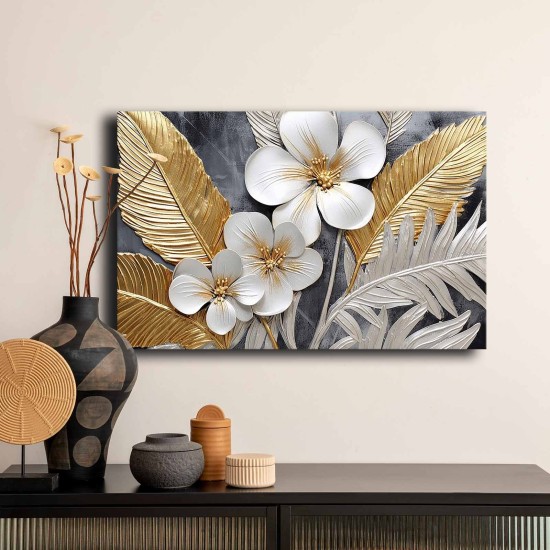 Wallxpert Decorative Canvas Painting 4570GSC-001 Multicolor