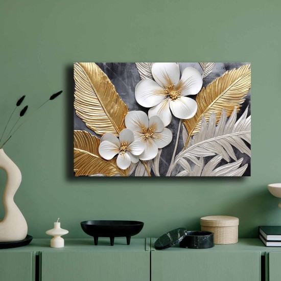 Wallxpert Decorative Canvas Painting 4570GSC-001 Multicolor