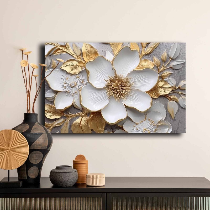 Wallxpert Decorative Canvas Painting 4570GSC-004 Multicolor