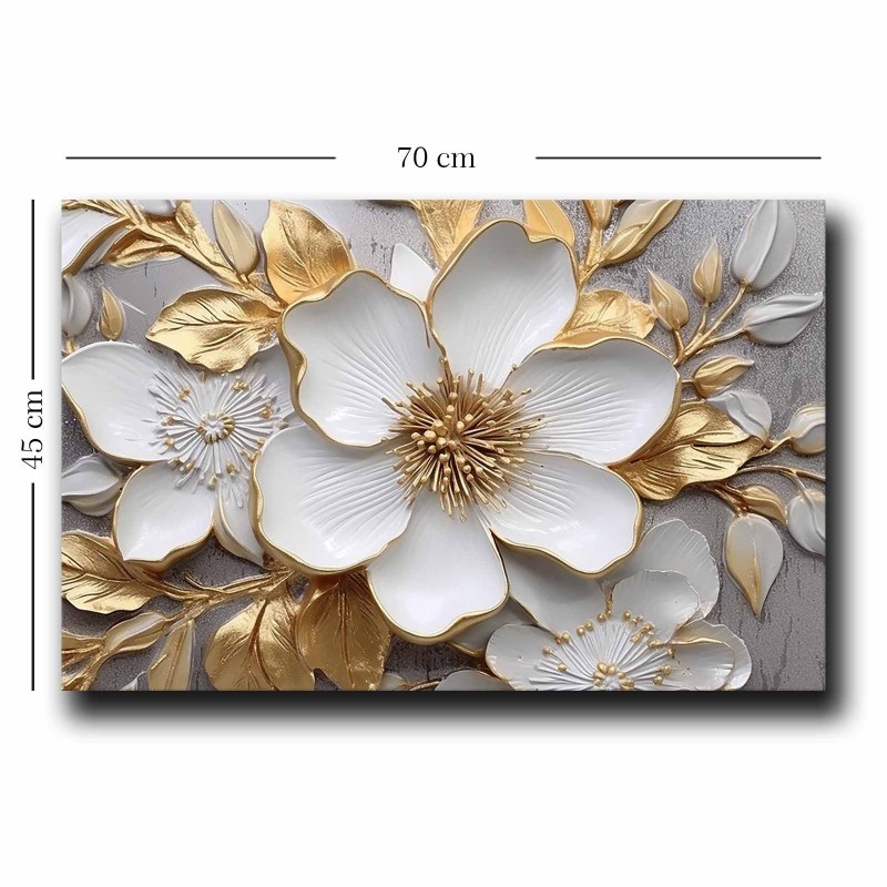 Wallxpert Decorative Canvas Painting 4570GSC-004 Multicolor