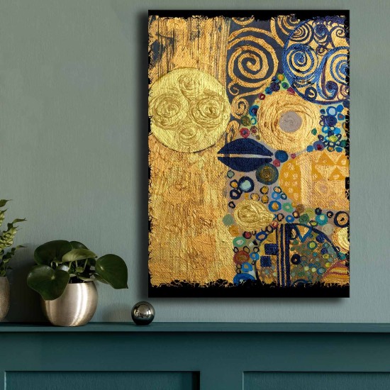 Wallxpert Decorative Canvas Painting 70100GSC-020 Multicolor