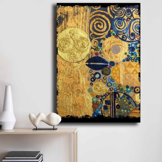 Wallxpert Decorative Canvas Painting 70100GSC-020 Multicolor