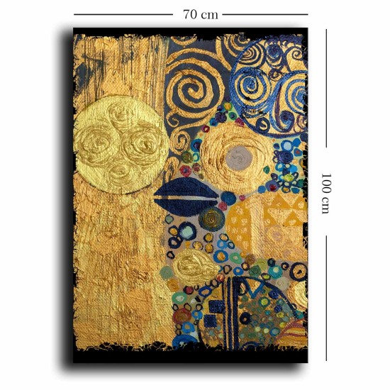 Wallxpert Decorative Canvas Painting 70100GSC-020 Multicolor