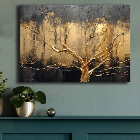 Wallxpert Decorative Canvas Painting 70100GSC-027 Multicolor