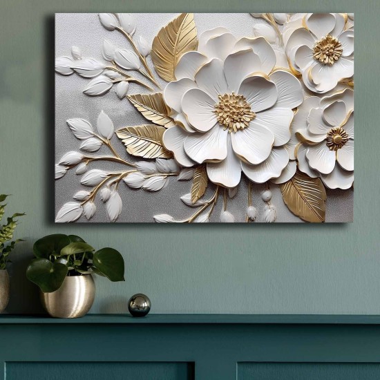 Wallxpert Decorative Canvas Painting 70100GSC-028 Multicolor