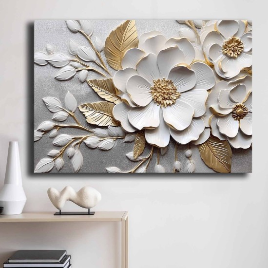 Wallxpert Decorative Canvas Painting 70100GSC-028 Multicolor