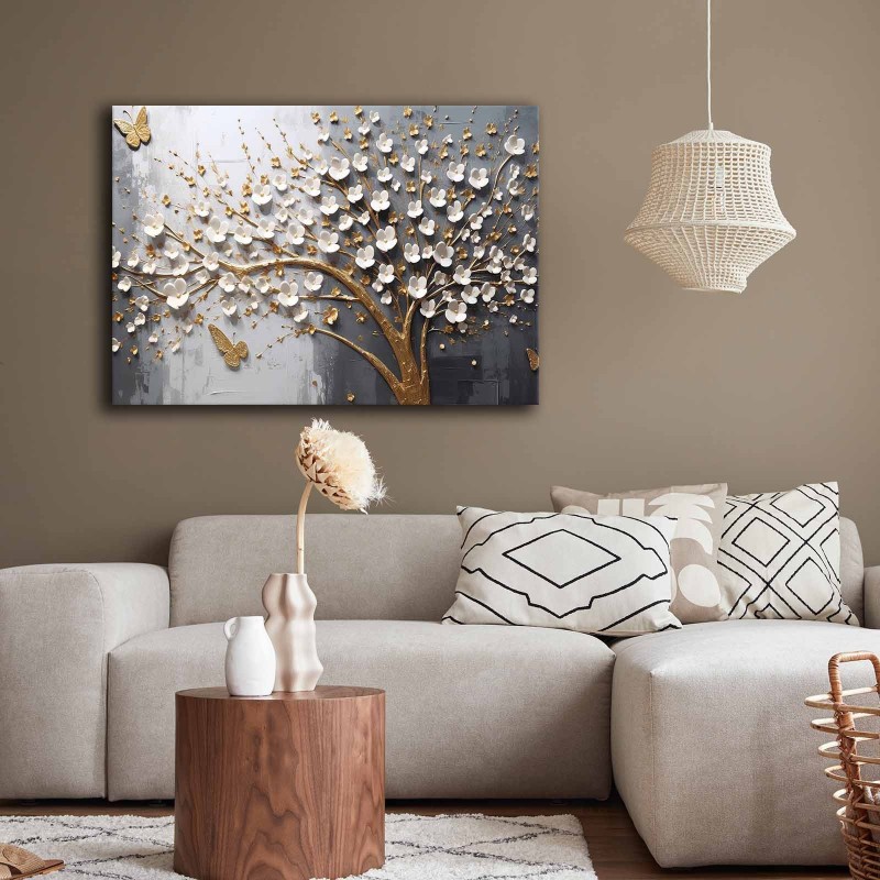 Wallxpert Decorative Canvas Painting 70100GSC-031 Multicolor