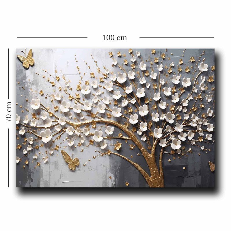 Wallxpert Decorative Canvas Painting 70100GSC-031 Multicolor