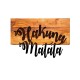 Decorative Wooden Wall Accessory Hakuna Matata Walnut
Black Decorative Wooden Wall Accessory Hakuna Matata Walnut
Black