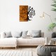 Wallxpert Decorative Wooden Wall Accessory Agac Walnut
Black