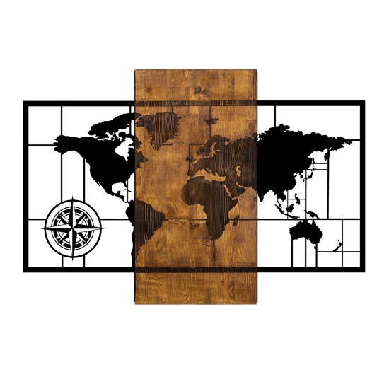 Decorative Wooden Wall Accessory World Map With Compass Walnut
Black Wallxpert Decorative Wooden Wall Accessory World Map With Compass Walnut
Black