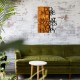 Wallxpert Decorative Wooden Wall Accessory Do More Of What Makes You Happy Walnut
Black