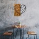 Decorative Wooden Wall Accessory Heart Walnut
Black Wallxpert Decorative Wooden Wall Accessory Heart Walnut
Black