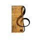 Decorative Wooden Wall Accessory Treble Clef Walnut
Black Decorative Wooden Wall Accessory Treble Clef Walnut
Black