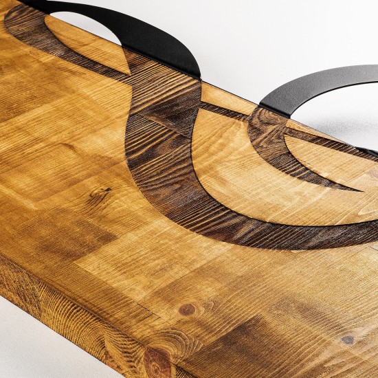 Decorative Wooden Wall Accessory Treble Clef Walnut
Black Decorative Wooden Wall Accessory Treble Clef Walnut
Black