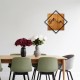 Wallxpert Decorative Wooden Wall Accessory Mountain 2 Walnut
Black