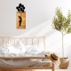 Decorative Wooden Wall Accessory Chıld And Balloons Black Wallxpert Decorative Wooden Wall Accessory Chıld And Balloons Black