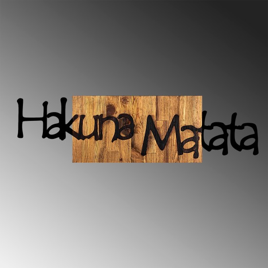 Decorative Wooden Wall Accessory Hakuna Matata 4 Black
Light Walnut Wallxpert Decorative Wooden Wall Accessory Hakuna Matata 4 Black
Light Walnut