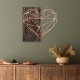 Decorative Wooden Wall Accessory Heart - Copper Walnut
Copper Decorative Wooden Wall Accessory Heart - Copper Walnut
Copper
