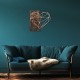Decorative Wooden Wall Accessory Heart - Copper Walnut
Copper Decorative Wooden Wall Accessory Heart - Copper Walnut
Copper