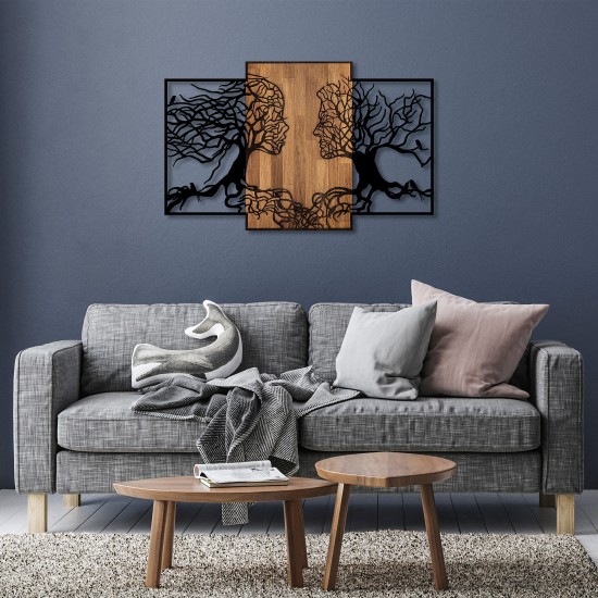 Decorative Wooden Wall Accessory Tree Love - 312 Black
Walnut Wallxpert Decorative Wooden Wall Accessory Tree Love - 312 Black
Walnut