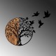 Decorative Wooden Wall Accessory Tree And Birds - 322 Black
Walnut Wallxpert Decorative Wooden Wall Accessory Tree And Birds - 322 Black
Walnut