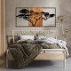 Wallxpert Decorative Wooden Wall Accessory Acacia Tree - 328 Black
Walnut