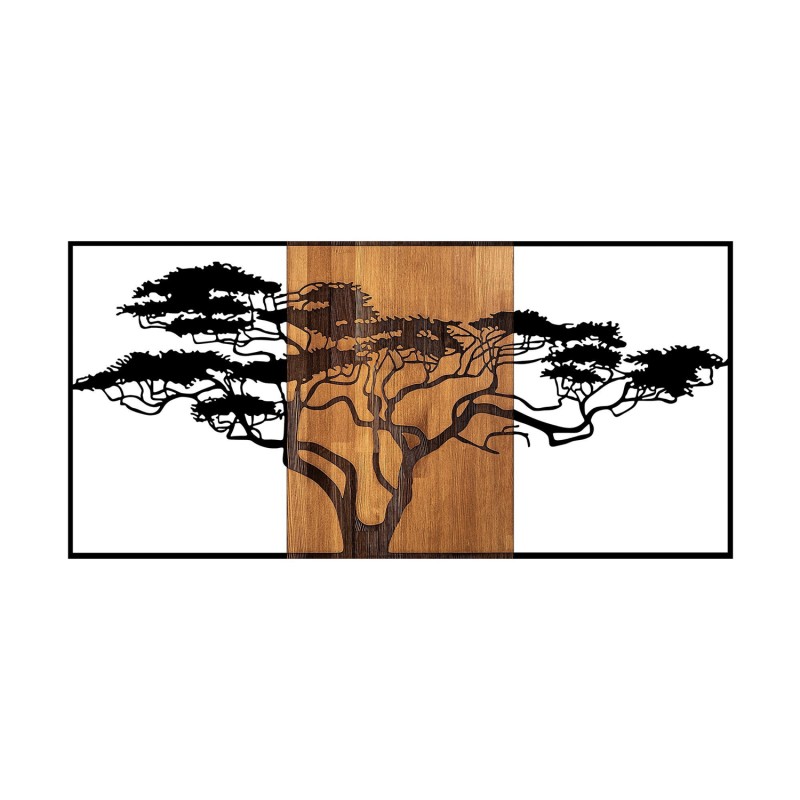 Wallxpert Decorative Wooden Wall Accessory Acacia Tree - 328 Black
Walnut