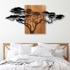 Wallxpert Decorative Wooden Wall Accessory Acacia Tree - 329 Black
Walnut