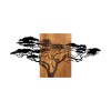 Wallxpert Decorative Wooden Wall Accessory Acacia Tree - 329 Black
Walnut