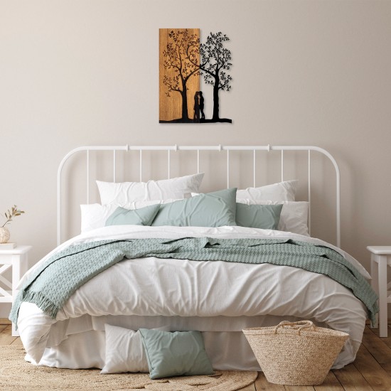 Decorative Wooden Wall Accessory Love Under The Tree Walnut
Black Decorative Wooden Wall Accessory Love Under The Tree Walnut
Black